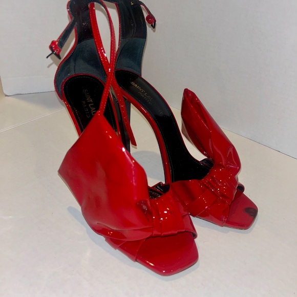 Saint Laurent bow heels - Picture 3 of 5